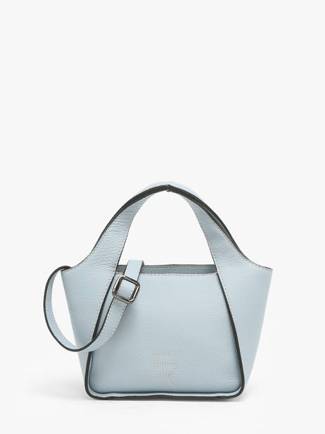 Cross Body Tas S Foudre Leder Etrier Blauw foudre EFOD107S