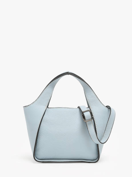 Cross Body Tas S Foudre Leder Etrier Blauw foudre EFOD107S ander zicht 4