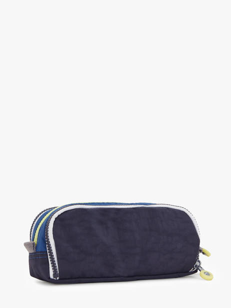 Pennenzak 3 Compartimenten Kipling Blauw back to school / pbg PBG13564 ander zicht 2
