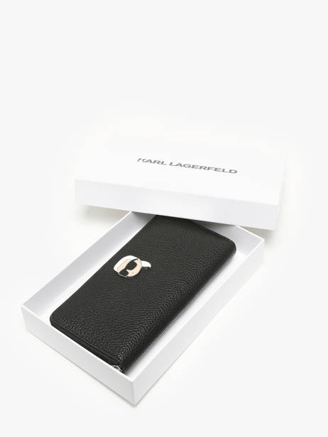 Portefeuille Karl lagerfeld Zwart k ikon A1W32124 ander zicht 1