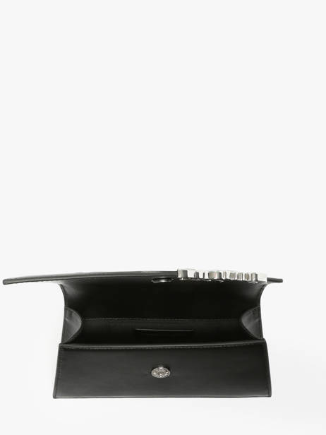 Cross Body Tas K Signature Leder Karl lagerfeld Zwart k signature A1W30458 ander zicht 3