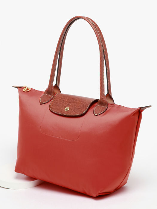 Longchamp Le pliage original Schoudertas Rood