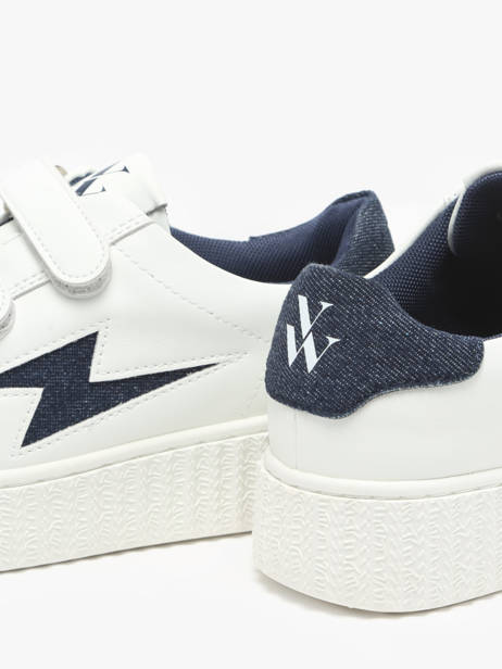 Sneakers AleÃ¯na Vanessa wu Blauw women BK2750JE ander zicht 3