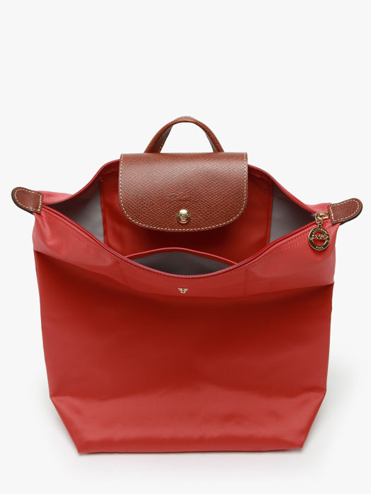 Longchamp Le pliage original Rugzak Rood