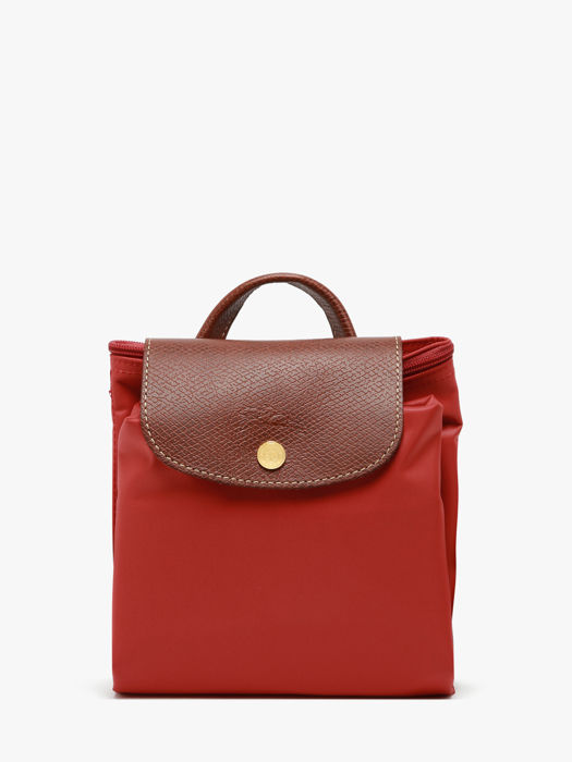 Longchamp Le pliage original Rugzak Rood