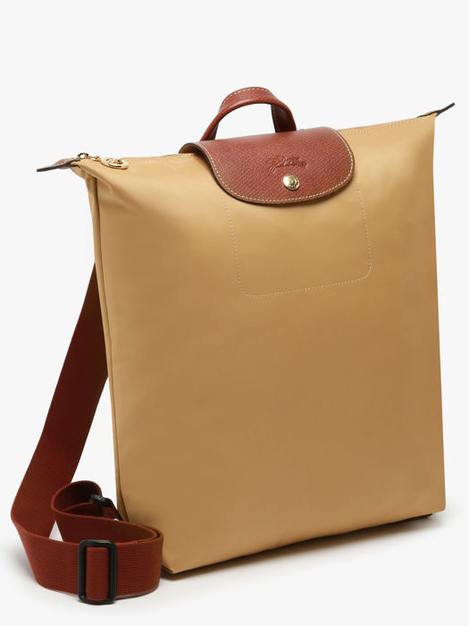 Longchamp Le pliage original Rugzak Bruin
