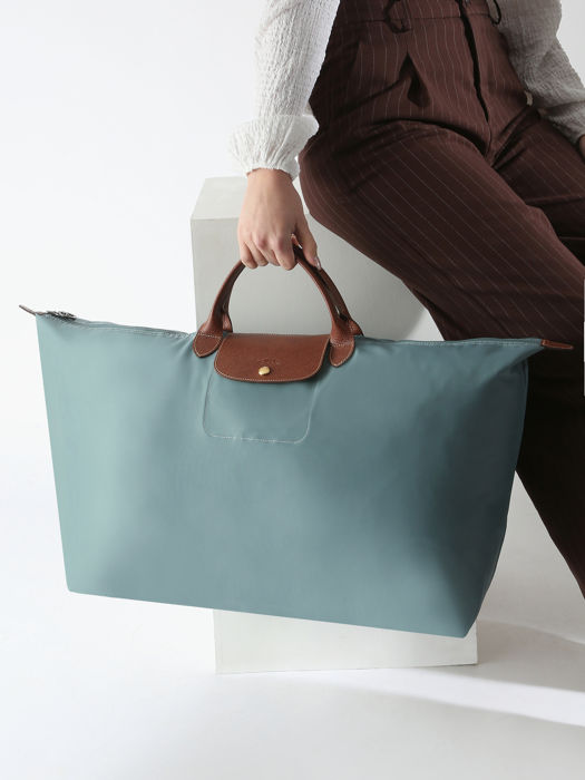 Longchamp Le pliage original Reistassen Blauw