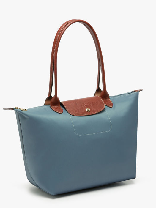 Longchamp Le pliage original Schoudertas Blauw