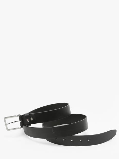 Riem Tommy hilfiger Zwart belt AM13020 ander zicht 3
