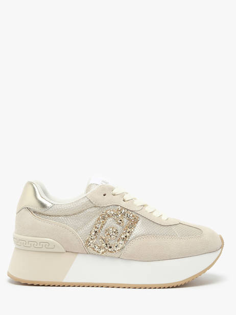 Sneakers Dreamy 02 Uit Leder Liu jo Beige women BA5035PX