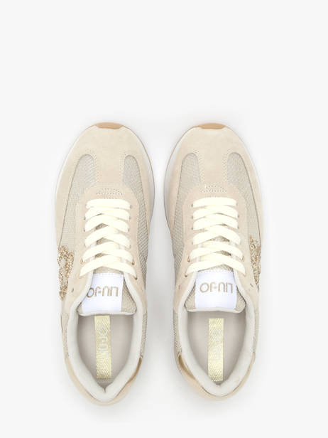 Sneakers Dreamy 02 Uit Leder Liu jo Beige women BA5035PX ander zicht 4