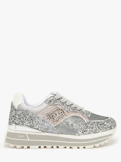 Sneakers Maxi Wonder 73 Liu jo Zilver women BA5015TX