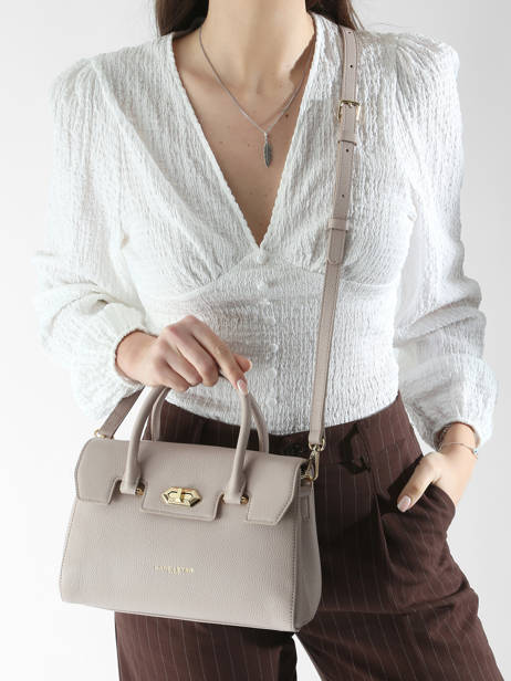 Cross Body Tas Milano Cosmos Leder Lancaster Beige milano cosmos 77 ander zicht 1