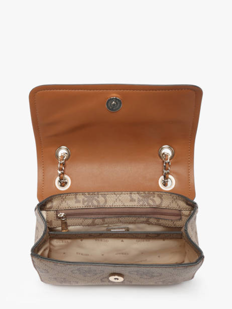 Cross Body Tas Izzy Polyurethaan Guess Bruin izzy OS865419 ander zicht 3