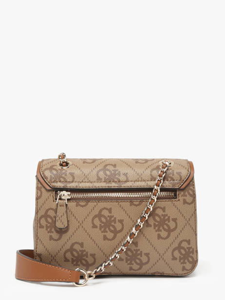 Cross Body Tas Izzy Polyurethaan Guess Bruin izzy OS865419 ander zicht 4