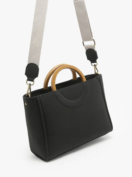 Handtassen M Crocus Woomen Zwart crocus WCRO02 ander zicht 2