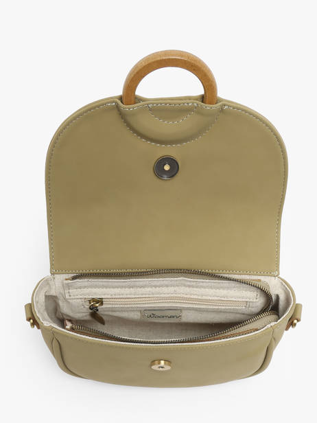 Cross Body Tas S Crocus Woomen Groen crocus WCRO03 ander zicht 3