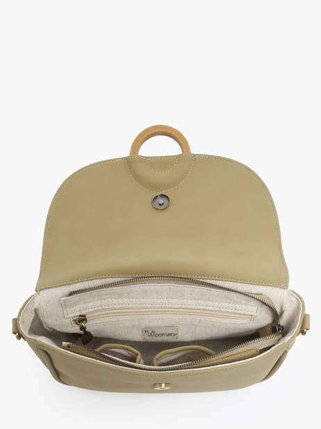 Cross Body Tas M Crocus Woomen Groen crocus WCRO04 ander zicht 3