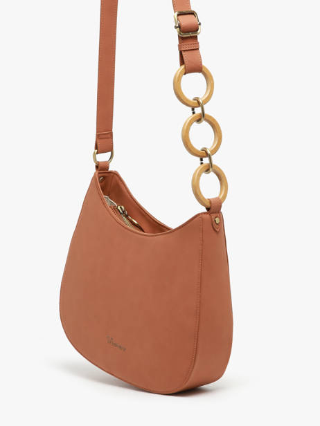 Cross Body Tas Heliconia Woomen Bruin heliconia WHEL01 ander zicht 2