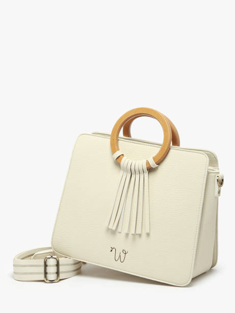 Handtassen M Camomille Woomen Beige camomille WCAO1M ander zicht 2