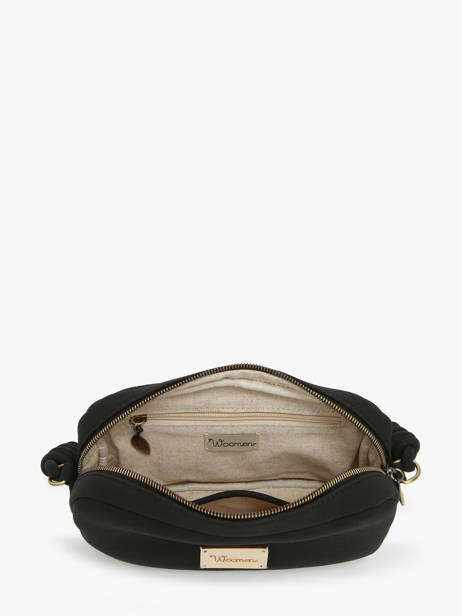 Cross Body Tas M Muscari Woomen Zwart muscari WMUS12 ander zicht 3