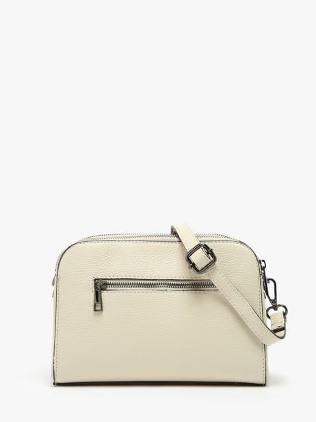 Cross Body Tas Caviar Leder Milano Beige caviar CA21101 ander zicht 4