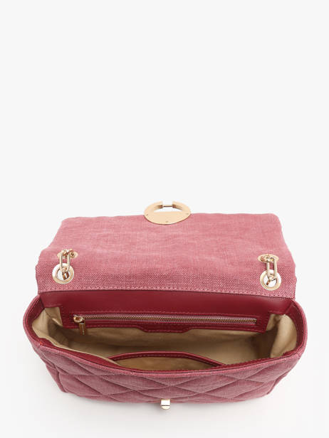 Cross Body Tas Moon Linnen Vanessa bruno Roze moon 70V40329 ander zicht 3
