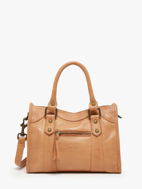 Cross Body Tas Cow Leder Basilic pepper Bruin cow BCOW72