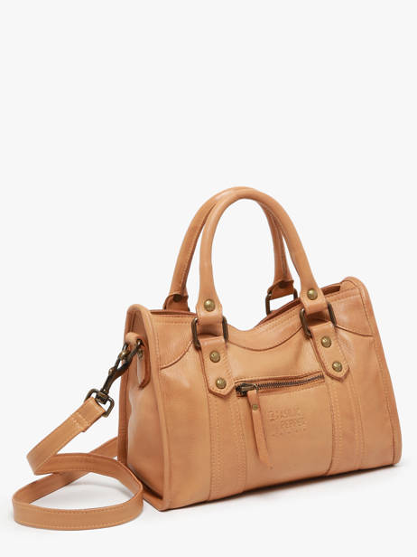Cross Body Tas Cow Leder Basilic pepper Bruin cow BCOW72 ander zicht 2