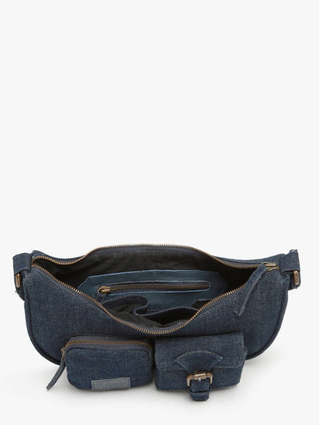 Schoudertas Cargo Denim Katoen Basilic pepper Blauw cargo denim BCAD04 ander zicht 3