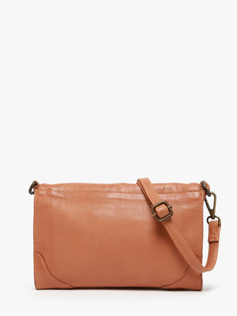 Cross Body Tas Glam Eyelet Leder Basilic pepper Bruin glam eyelet BGLE43 ander zicht 4