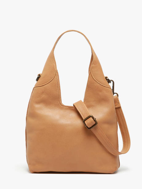 Cross Body Tas Cow Leder Basilic pepper Bruin cow BCOW2S ander zicht 4