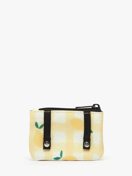 Personaliseerbaar Mini Ritsvak Cabaia Geel pocket 82824 ander zicht 2