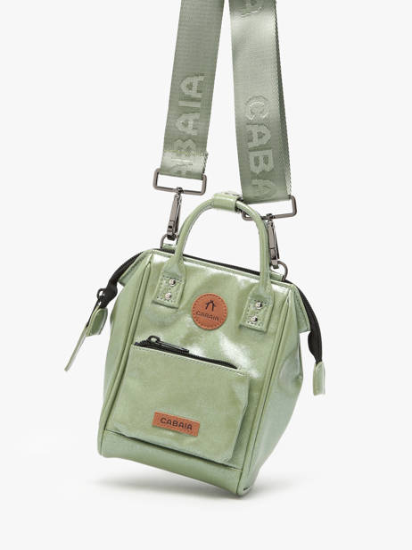 Cross Body Tas Nano Bag 1 Compartiment Cabaia Groen adventurer NANOBAG ander zicht 2