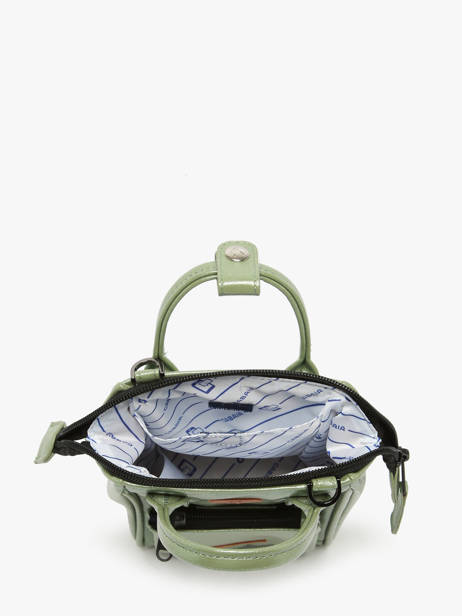 Cross Body Tas Nano Bag 1 Compartiment Cabaia Groen adventurer NANOBAG ander zicht 3