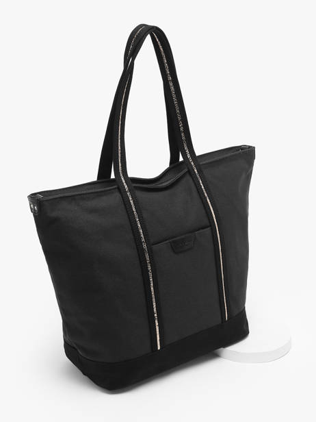 Schoudertas A4 Formaat Kaya Canvas Hexagona Zwart kaya 5920056 ander zicht 2