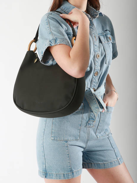 Schoudertas Crocus Woomen Zwart crocus WCRO28 ander zicht 1