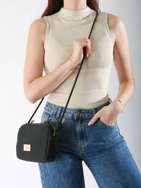 Cross Body Tas M Muscari Woomen Zwart muscari WMUS12 ander zicht 1