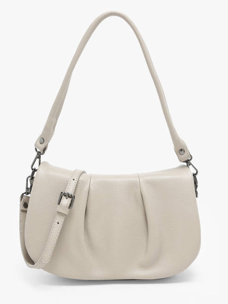 Cross Body Tas Caviar Leder Milano Beige caviar CA24116