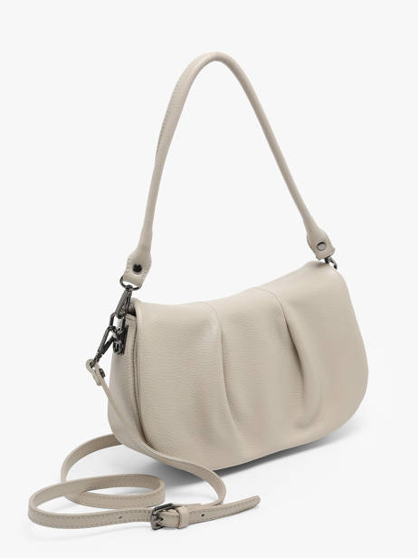 Cross Body Tas Caviar Leder Milano Beige caviar CA24116 ander zicht 2