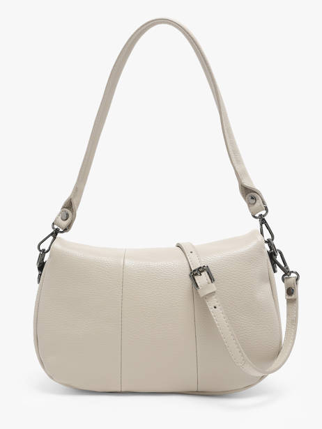 Cross Body Tas Caviar Leder Milano Beige caviar CA24116 ander zicht 4