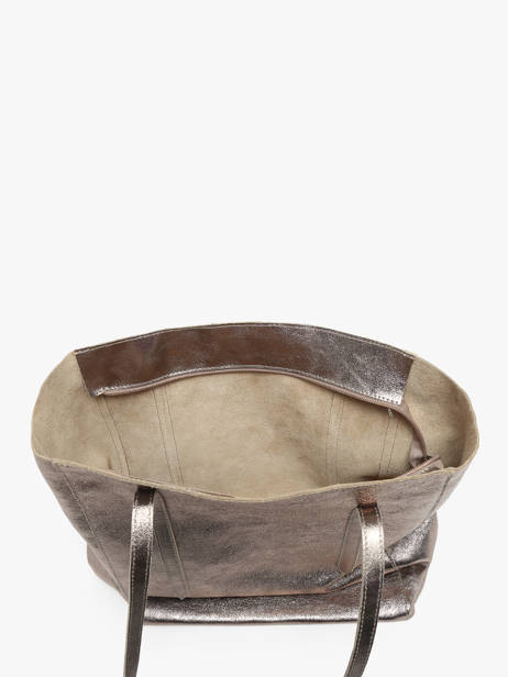 Schoudertas A4 Formaat Nine Leder Milano Bruin nine NI24111 ander zicht 3