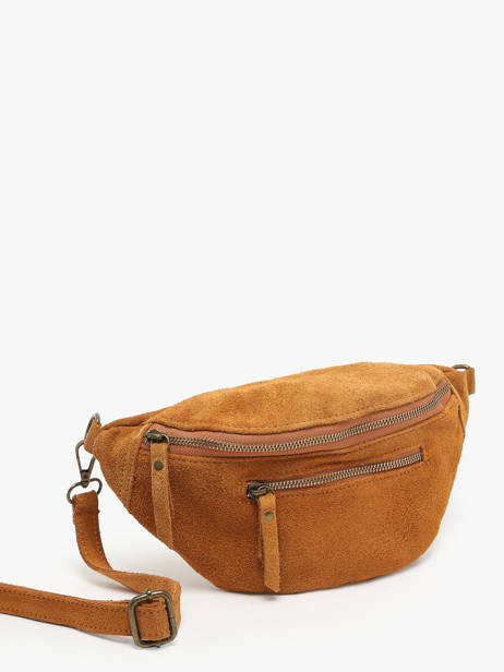 Heuptasje Milano Bruin velvet VE24119 ander zicht 2