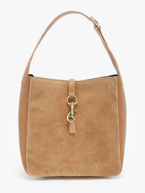 Schoudertas Velvet Caviar Leder Milano Bruin velvet caviar VC24118