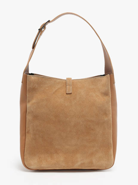 Schoudertas Velvet Caviar Leder Milano Bruin velvet caviar VC24118 ander zicht 4