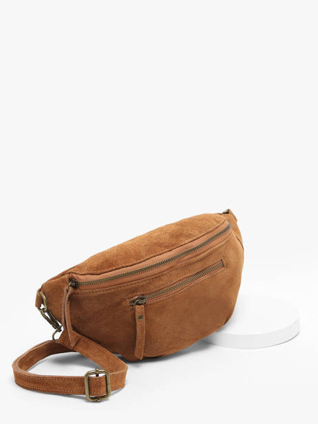 Heuptasje Milano Bruin velvet VE24119 ander zicht 2