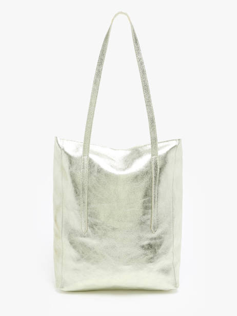 Schoudertas A4 Formaat Nine Leder Milano Goud nine NI24111