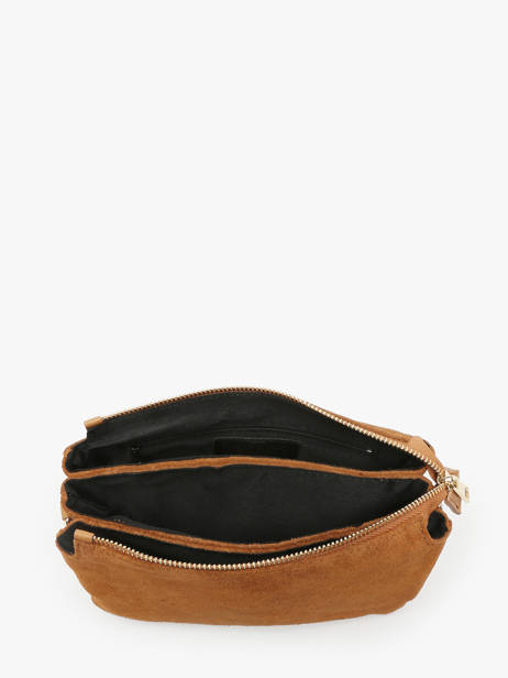 Cross Body Tas Velvet Caviar Milano Bruin velvet caviar VC24117 ander zicht 3