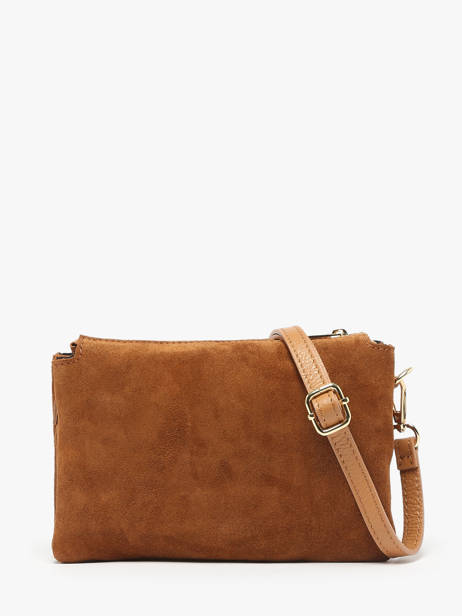 Cross Body Tas Velvet Caviar Milano Bruin velvet caviar VC24117 ander zicht 4