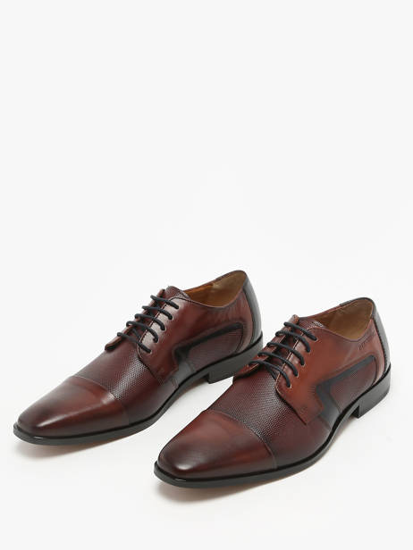 Richelieu Schoenen Beril 2 Uit Leder Redskins Bruin men BERIL2 ander zicht 1